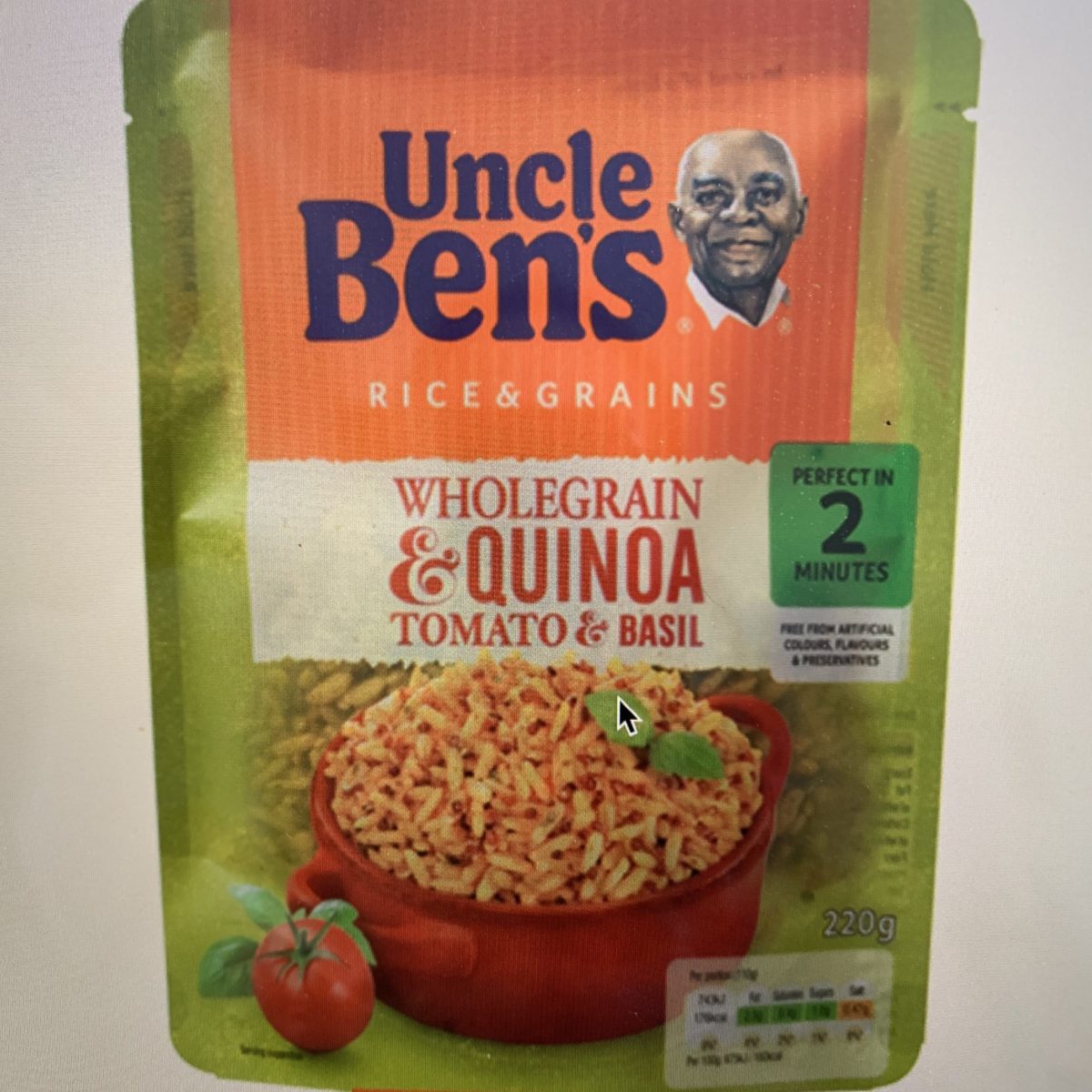 quinoa tomato basil rice