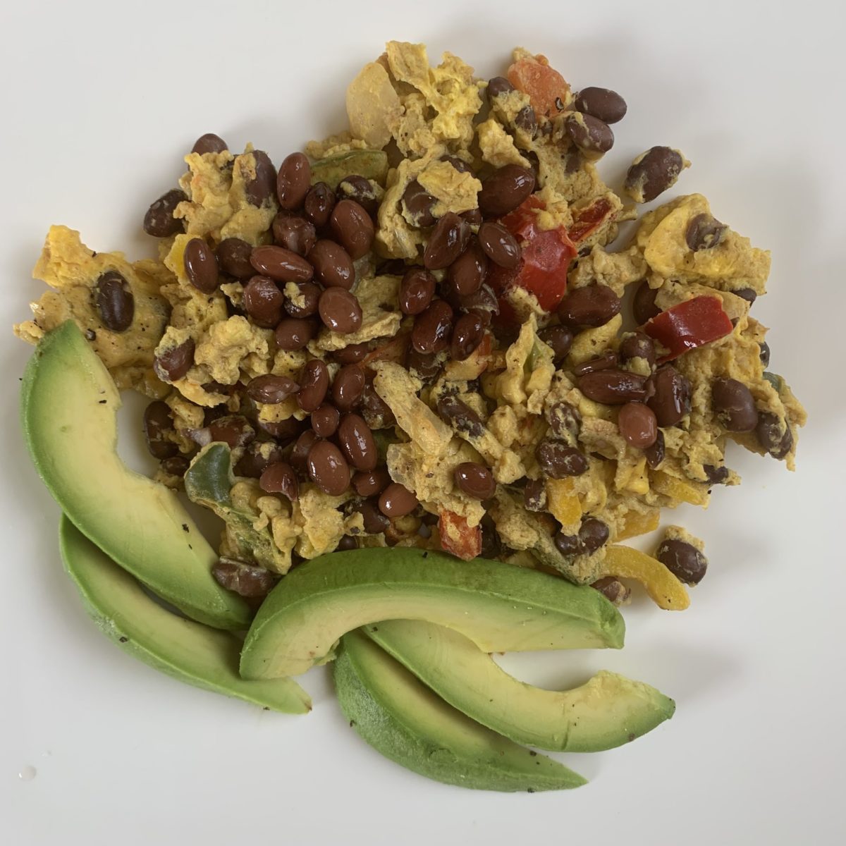 Mexican scrambled egg