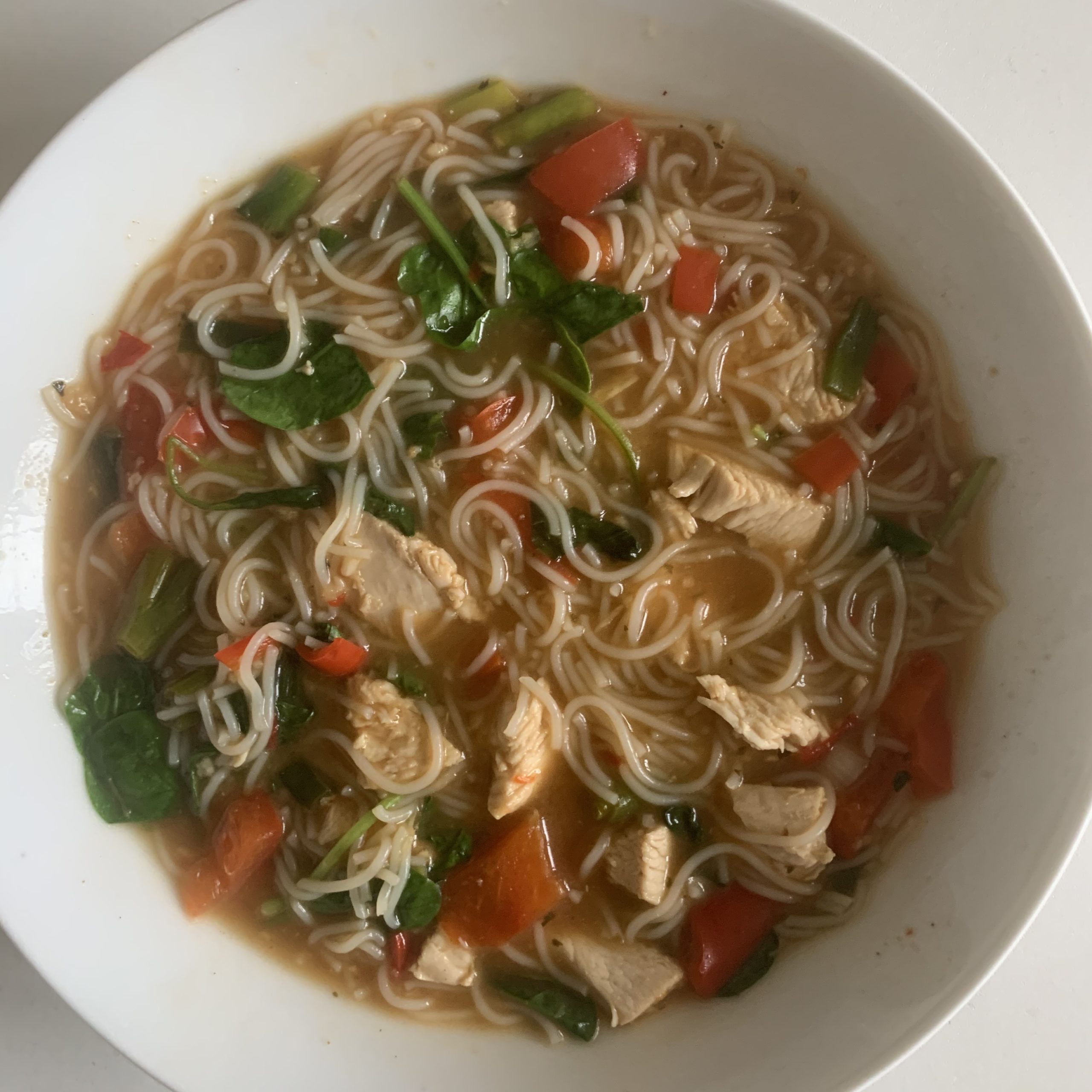 chilli chicken soup